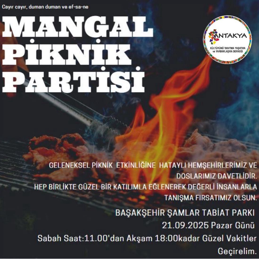 Antakya Kültürünü Tanıtma, Yaşatma ve Yardımlaşma Derneği, üyelerini ve hemşerilerini