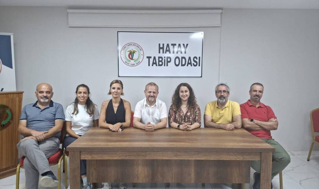 Hatay Tabip Odası, Samandağ Ekoloji Platformu Sözcüsü Mevlüt Oruç’un uğradığı
