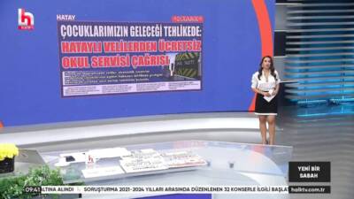Antakya Gazetesi’nin manşetinde yer alan “Hataylı depremzede velilerden ücretsiz okul
