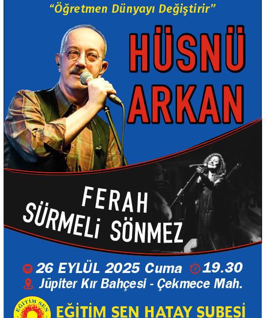 Eğitim Sen Hatay Şubesi, Dünya Öğretmenler Günü kapsamında özel bir