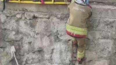 Hatay’ın Kırıkhan ilçesinde, sulama kanalına düşen zihinsel engelli bir vatandaş