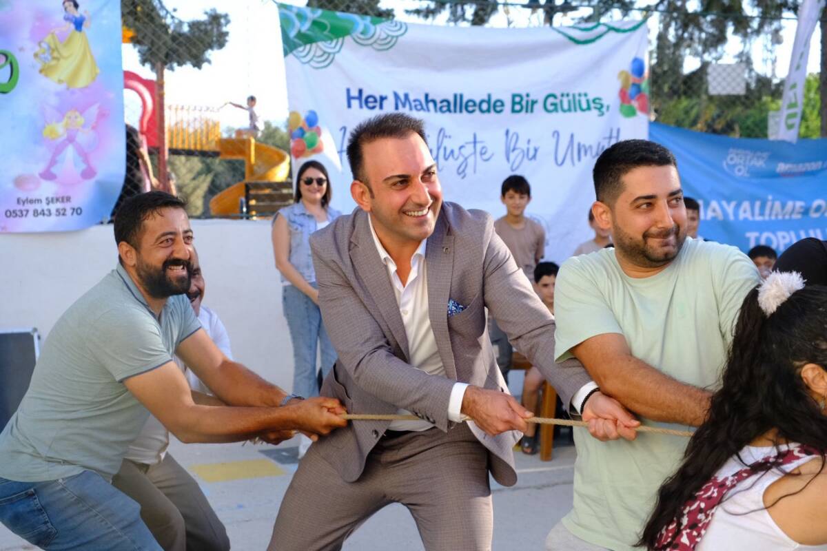 Defne Belediye Başkanı Halil İbrahim Özgün, hafta sonunda Yeniçağ Mahallesi’nde