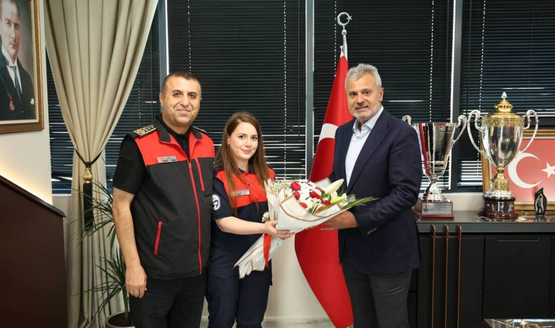 Hatay Büyükşehir Belediye Başkanı Mehmet Öntürk, İtfaiye Teşkilatı’nın 311. kuruluş