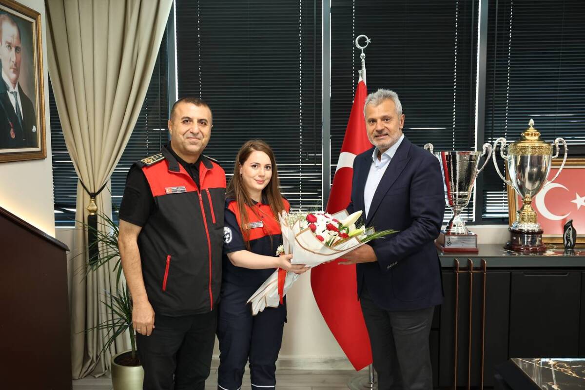 Hatay Büyükşehir Belediye Başkanı Mehmet Öntürk, İtfaiye Teşkilatı’nın 311. kuruluş