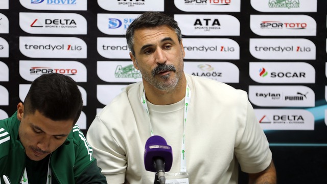 Hatayspor Teknik Direktörü Hugo Almeida, Bandırmaspor karşısında alınan 3-0’lık yenilginin