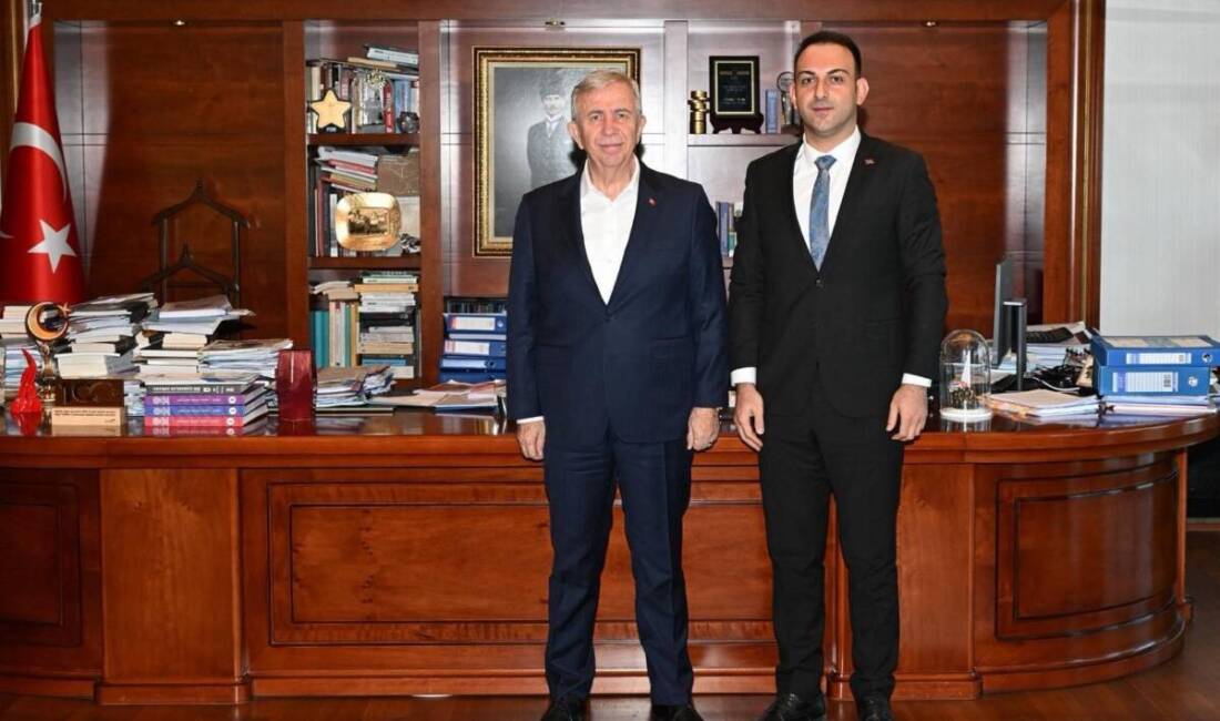 Özgün, Mansur Yavaş İle Görüştü Defne Belediye Başkanı Halil İbrahim Özgün, Ankara Büyükşehir Belediye Başkanı