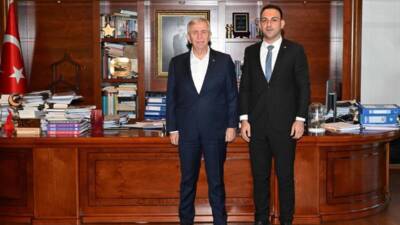 Defne Belediye Başkanı Halil İbrahim Özgün, Ankara Büyükşehir Belediye Başkanı