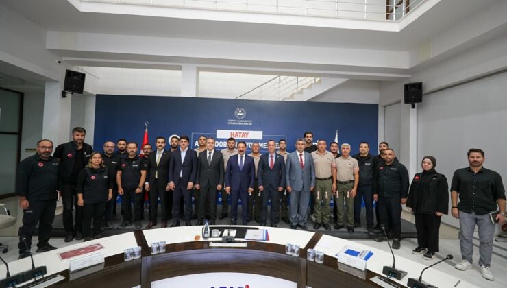 Hatay Valisi Mustafa Masatlı başkanlığında düzenlenen toplantıda, 6 Şubat depremi