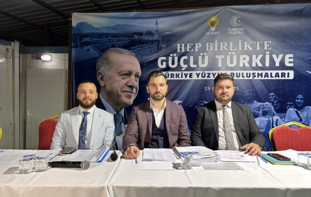 AK Parti Gençlik Kolları Başkan Yardımcısı Osman Nuri Nazlıer, Hatay’da