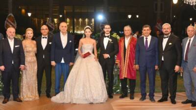 Belen’de düzenlenen görkemli nikâh töreninde, Gülşen & Ali çifti hayatlarını