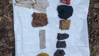 Dörtyol’da düzenlenen operasyonda PKK/KCK’ye ait patlayıcı ve malzemeler ele geçirildi,