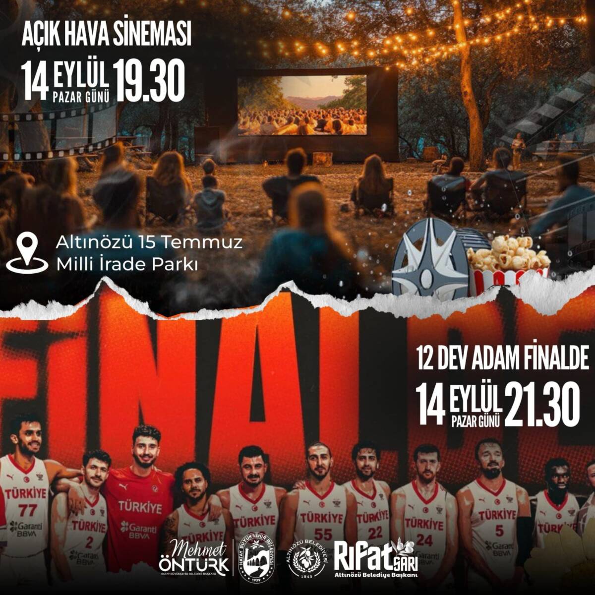 Hatay Büyükşehir Belediyesi, Altınözü’nde unutulmaz bir akşam için hazırlıklarını tamamladı.