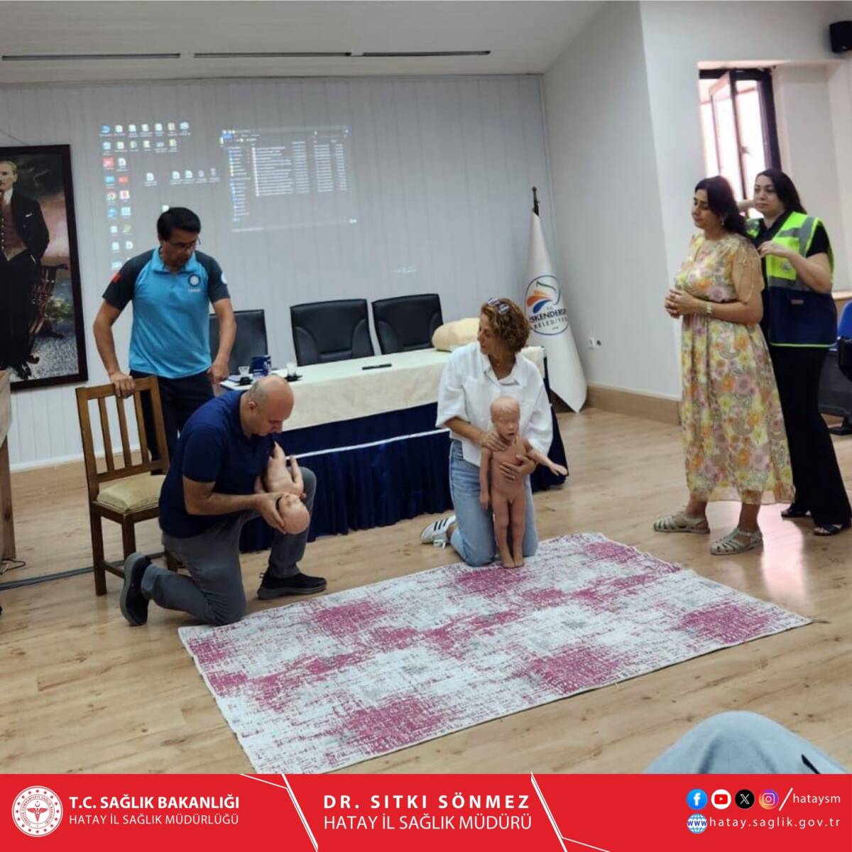 Hatay İl Sağlık Müdürlüğü, Acil Sağlık Hizmetleri Başkanlığı bünyesinde yürütülen