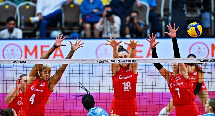 A Milli Kadın Voleybol Takımı, Tayland’da düzenlenen Dünya Şampiyonası’nda çeyrek
