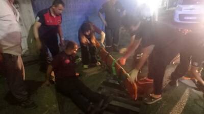 Hatay’ın Payas ilçesinde gece saatlerinde yaşanan bir olayda, ayağı mazgala