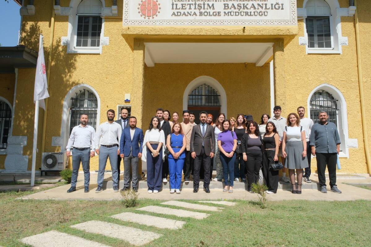 Mersin Üniversitesi öğrencileri, Adana’da gerçekleştirdikleri saha ziyaretleriyle dezenformasyonla mücadelede deneyim