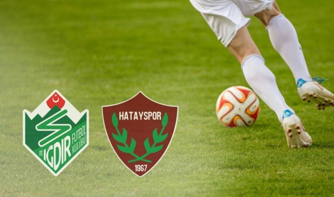   Türkiye 1. Ligi’nde oynanan Iğdırspor FK – Hatayspor karşılaşması