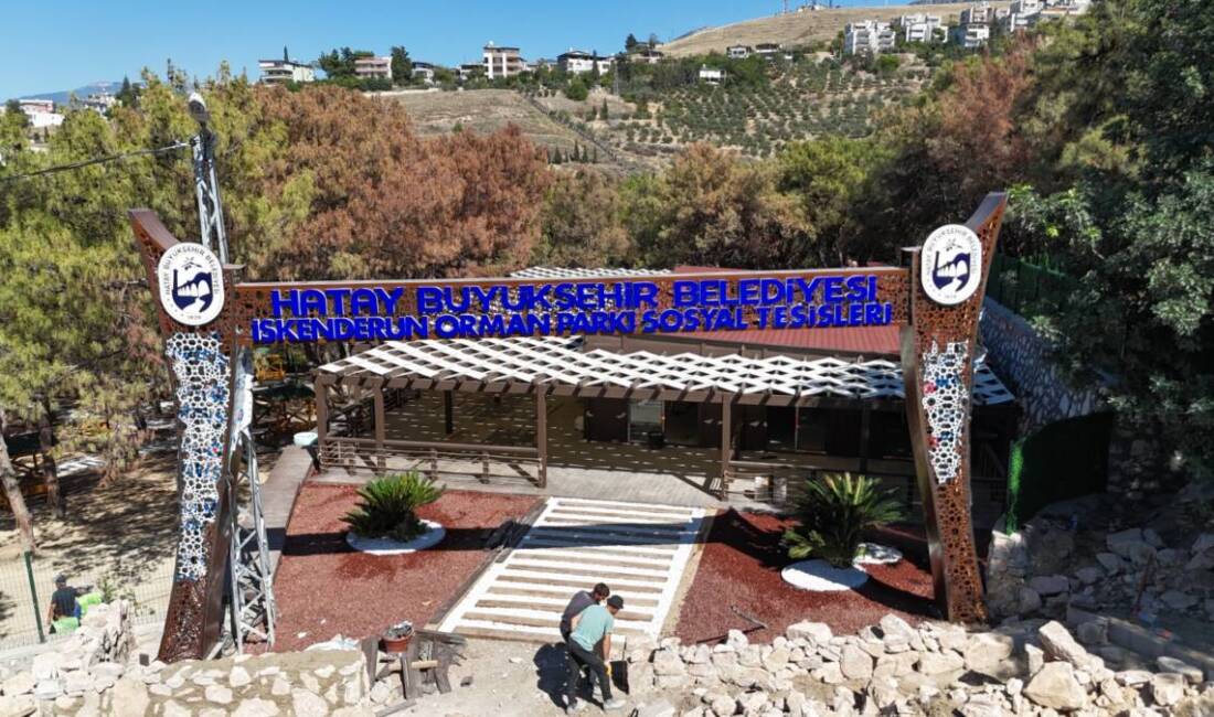 Hatay Büyükşehir Belediyesi (HBB), İskenderun’da vatandaşların doğayla iç içe zaman