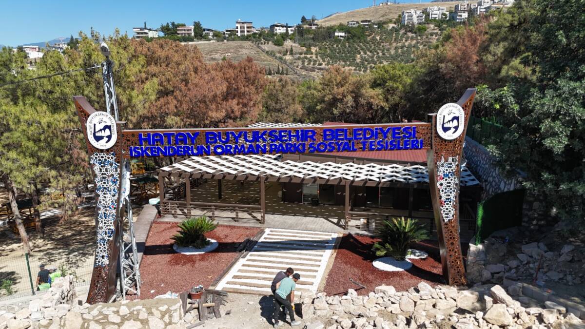 Hatay Büyükşehir Belediyesi (HBB), İskenderun’da vatandaşların doğayla iç içe zaman
