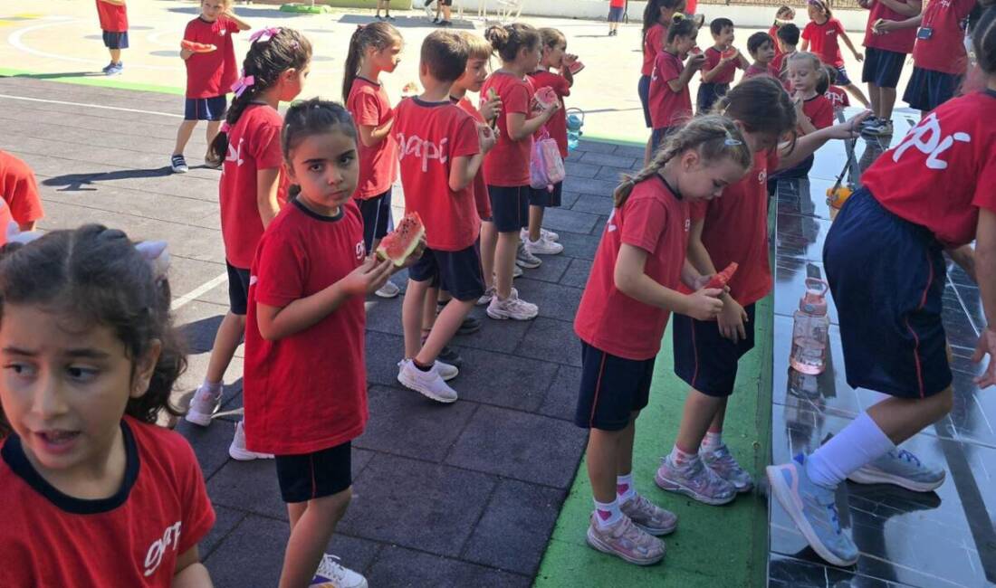 Belen’de Karpuz Günü Etkinliği Renkli Geçti Hatay’ın Belen ilçesinde Gazi Abdurrahman Paşa İlkokulu’nda “Karpuz Günü” etkinliği