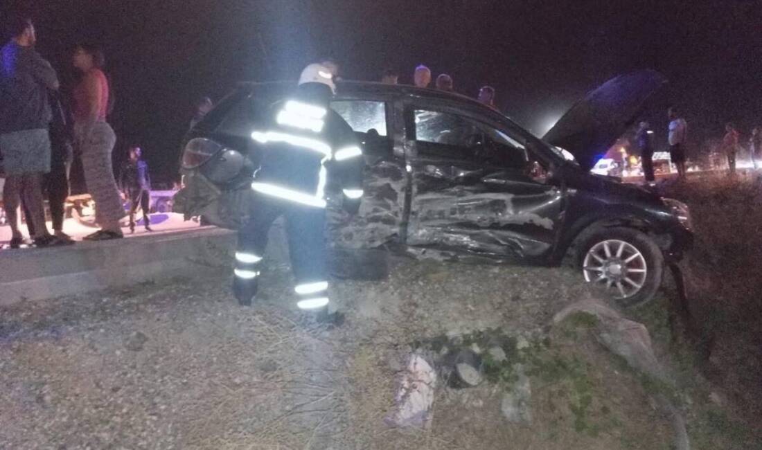 Hatay’ın Samandağ ilçesinde meydana gelen trafik kazasında 2 kişi yaralandı.