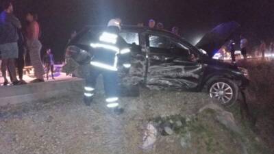 Hatay’ın Samandağ ilçesinde meydana gelen trafik kazasında 2 kişi yaralandı.