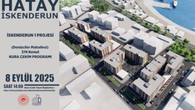 Hatay’da kentsel dönüşüm projeleri kapsamında tamamlanan konutların hak sahipleri, 8
