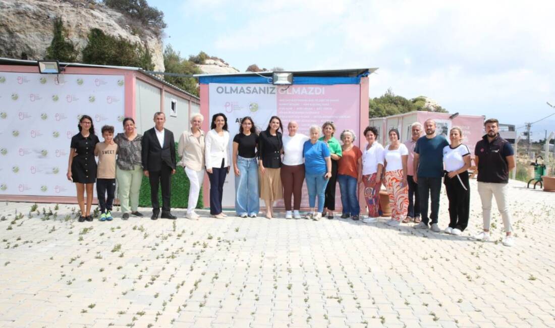 Hatay Valisi Mustafa Masatlı’nın eşi Esra Masatlı, Hatay’da kadınların üretim