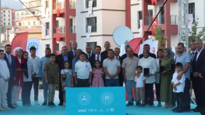 &nbsp; 6 Şubat 2023 depremlerinden etkilenen Hatay’da, afetzedeler için inşa