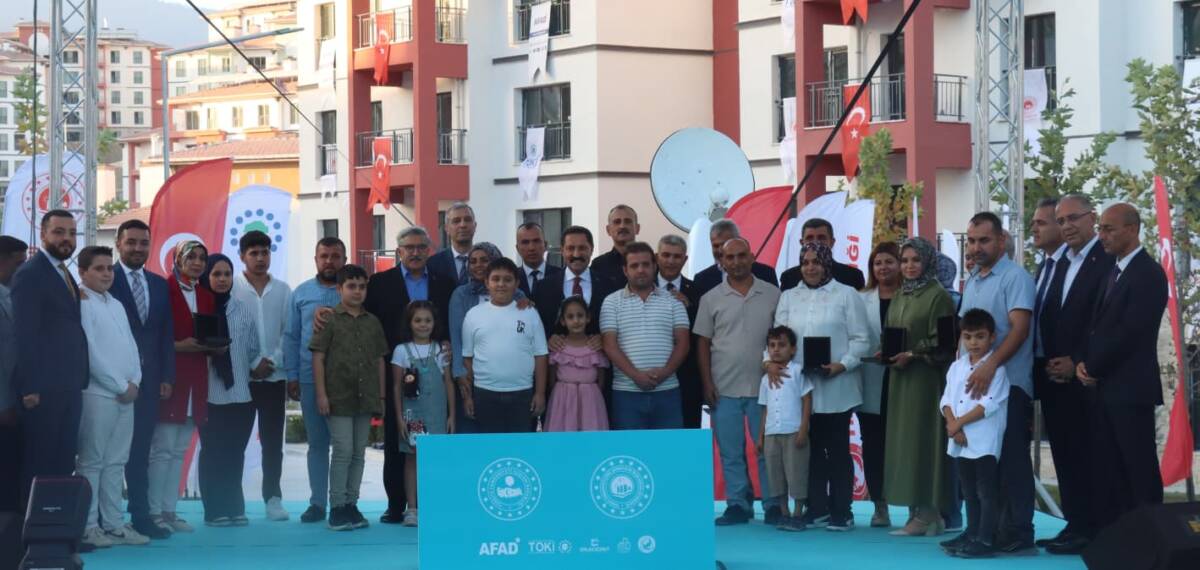 &nbsp; 6 Şubat 2023 depremlerinden etkilenen Hatay’da, afetzedeler için inşa