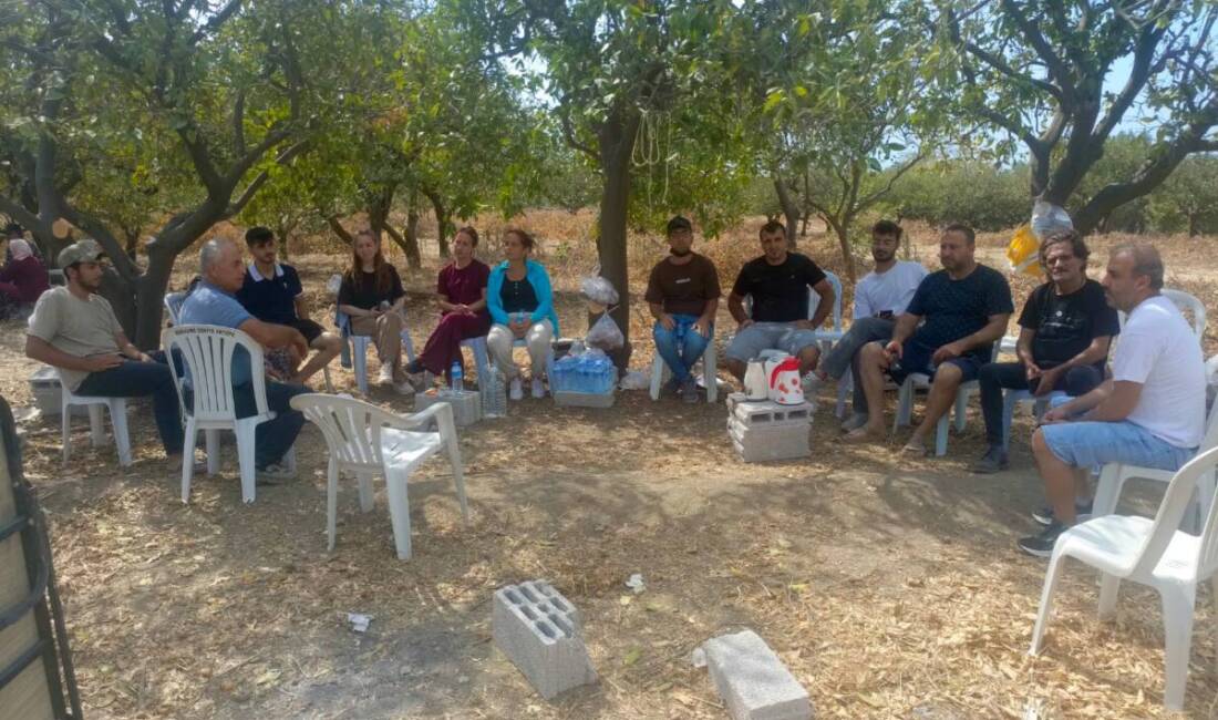   Hatay’ın Samandağ ilçesi Kurtderesi Mahallesi’nde TOKİ konutları için yapılan