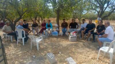   Hatay’ın Samandağ ilçesi Kurtderesi Mahallesi’nde TOKİ konutları için yapılan