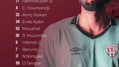 Hakemler: Turgut Doman, Ramazan Ufuk Avdaş, Furkan Ulu (4. Hakem: