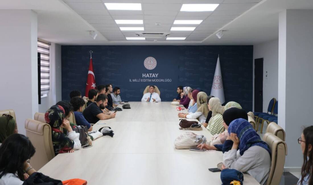 Hatay, Erasmus+ projesi kapsamında Almanya ve Türkiye’den gelen gençleri ağırladı.