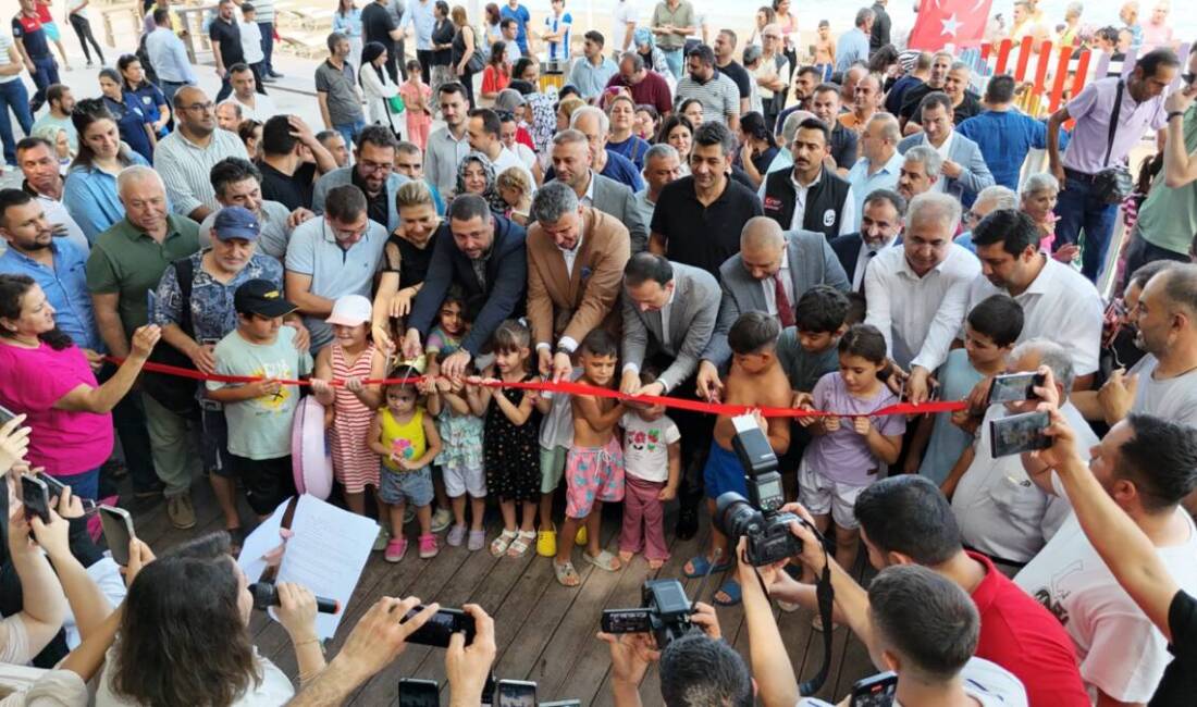 Hatay Büyükşehir Belediyesi (HBB), Payas Sahili’ni modern ve eğlenceli bir