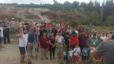 Hatay’ın Samandağ ilçesine bağlı Kurtderesi Mahallesi’nde toplu konut projesi için