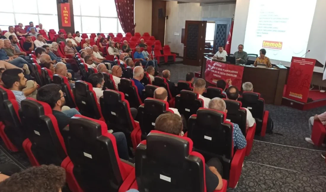 TMMOB, İskenderun’da Meslek Sorunlarını Masaya Yatırdı Türk Mühendis ve Mimar Odaları Birliği (TMMOB) tarafından düzenlenen “Mühendis,