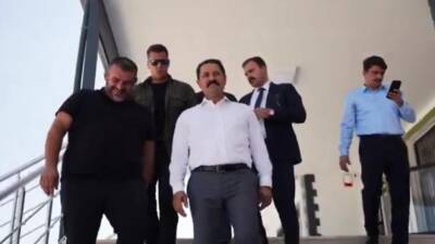 Hatay Valisi Mustafa Masatlı, Antakya ilçesinde yapımı tamamlanan ve çevre