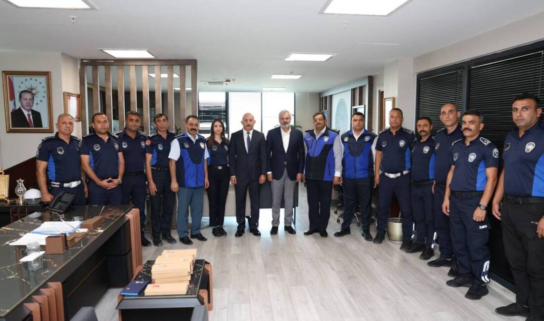 Hatay Büyükşehir Belediye Başkanı Mehmet Öntürk, Zabıta Teşkilatı’nın 199. kuruluş