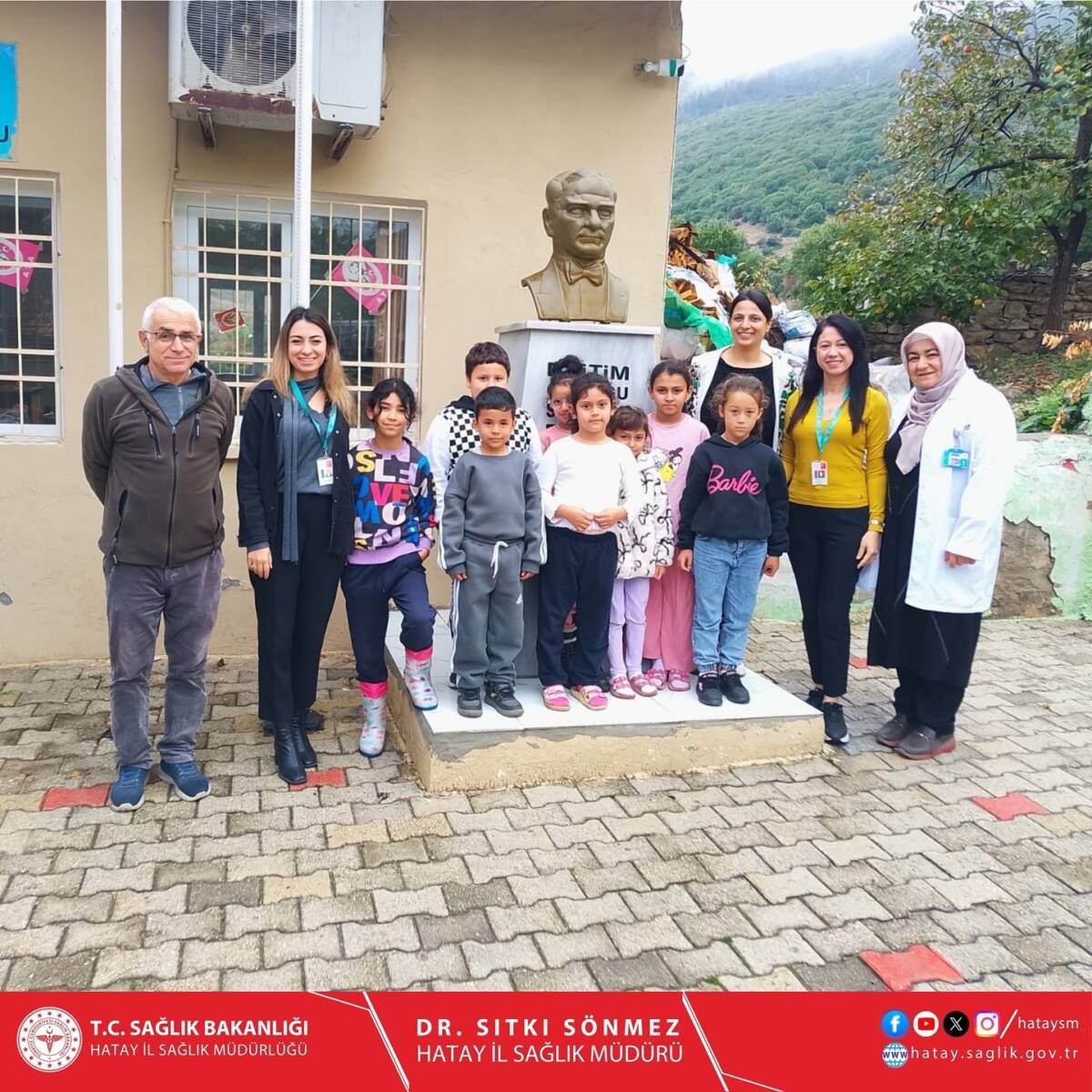 Belen İlçe Sağlık Müdürlüğü ekipleri, ilçenin en ücra bölgelerindeki dağ