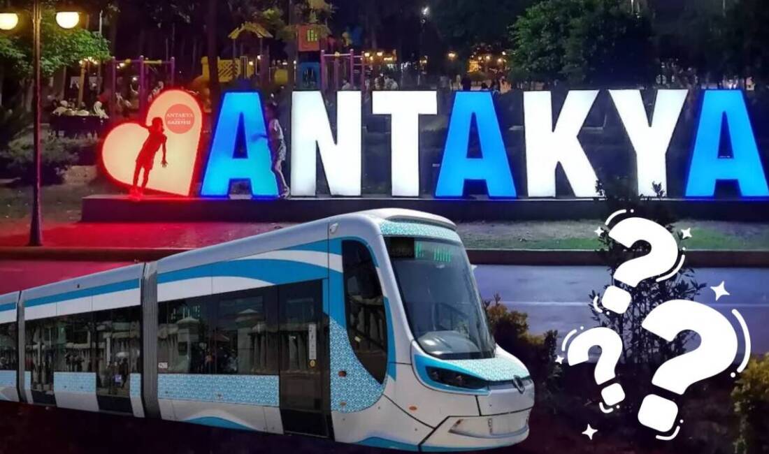 Defne’nin kalbinde, bir süredir umutla beklenen tramvay projesinde tekerler durdu,