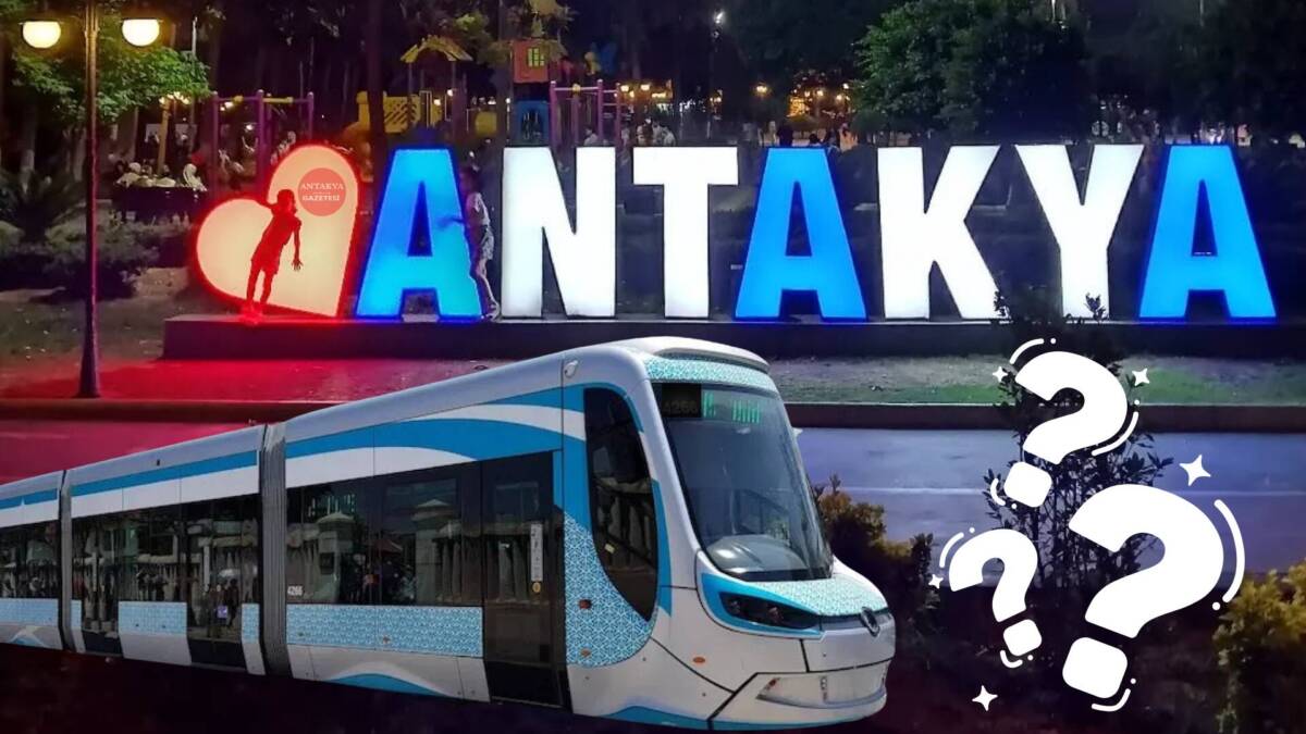 Defne’nin kalbinde, bir süredir umutla beklenen tramvay projesinde tekerler durdu,