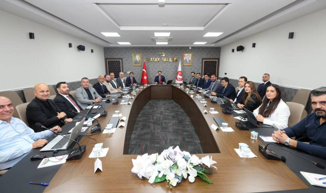 Hatay Valisi Mustafa Masatlı başkanlığında, Defne ilçesinde yer alan Harbiye