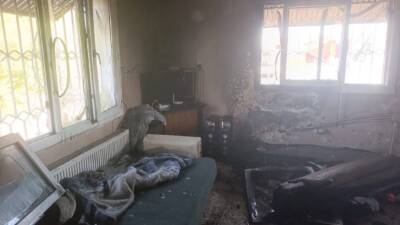 Hatay’ın merkez Antakya ilçesinde bulunan tek katlı bir evde çıkan