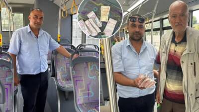 Hatay’da Dürüst Şoförden Örnek Davranış: 103 Bin Lirayı Sahibine Teslim