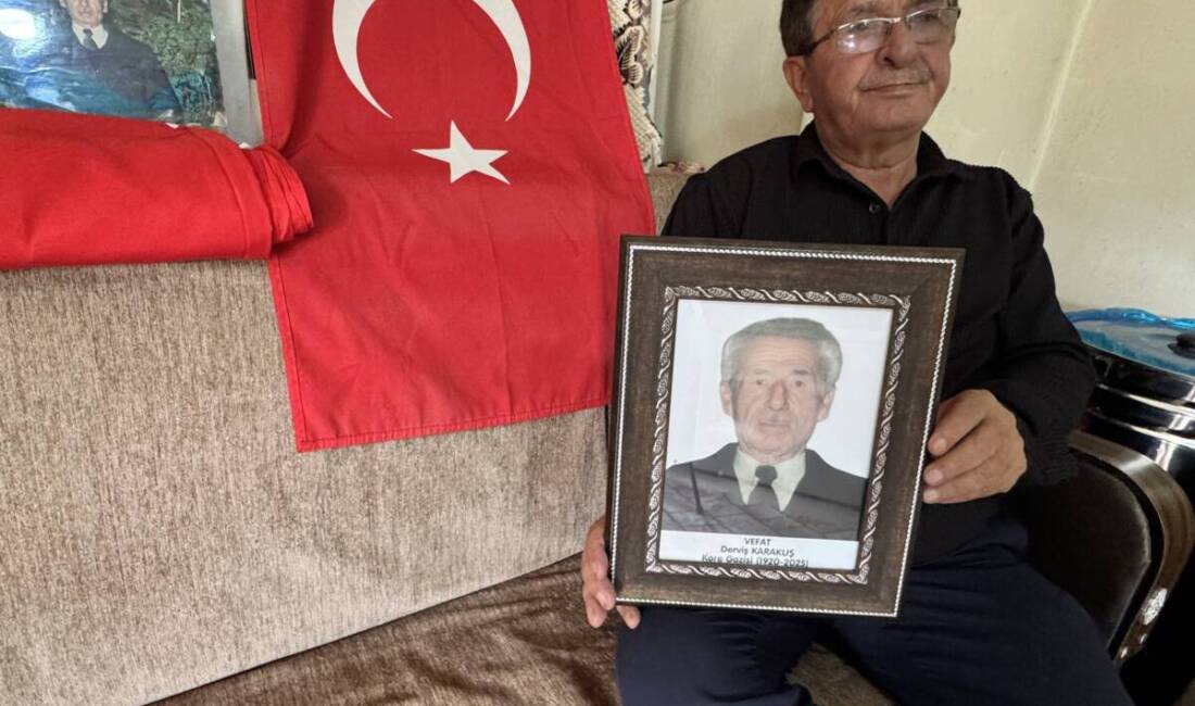 Hatay’ın Yayladağı ilçesinde 105 yaşında hayatını kaybeden Kore Gazisi Derviş