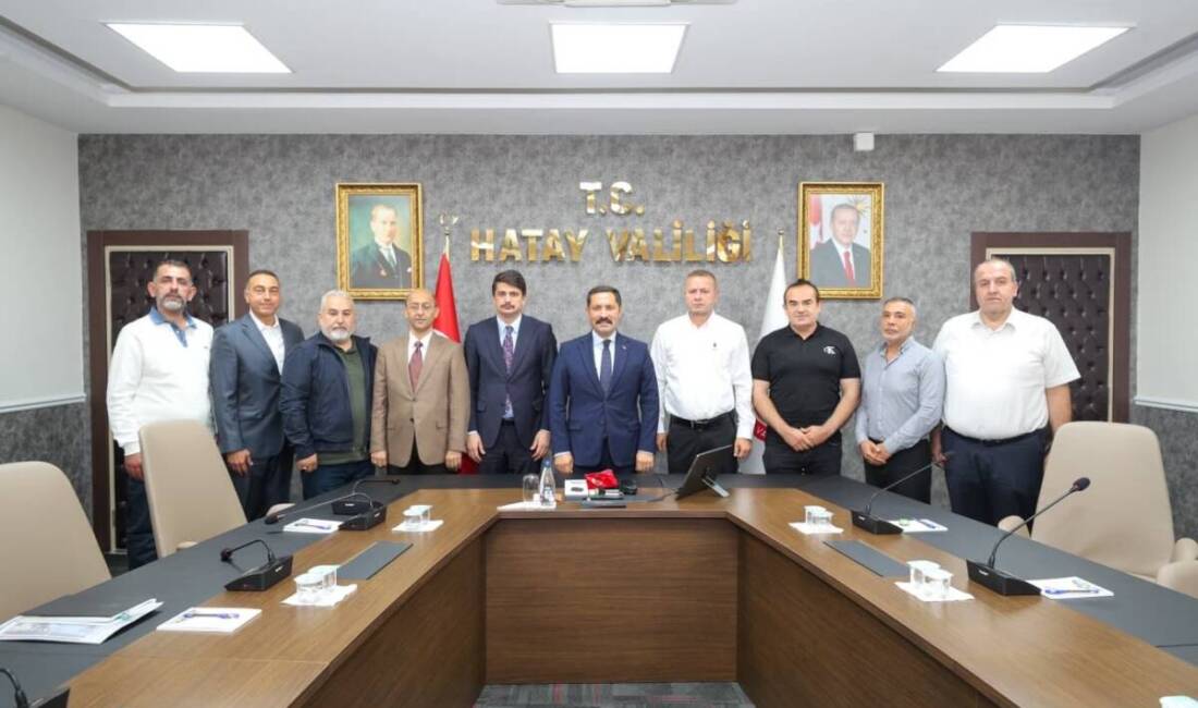 Hatay Valisi Mustafa Masatlı, ilimizin ticari hayatının kalbi konumundaki Tarihi