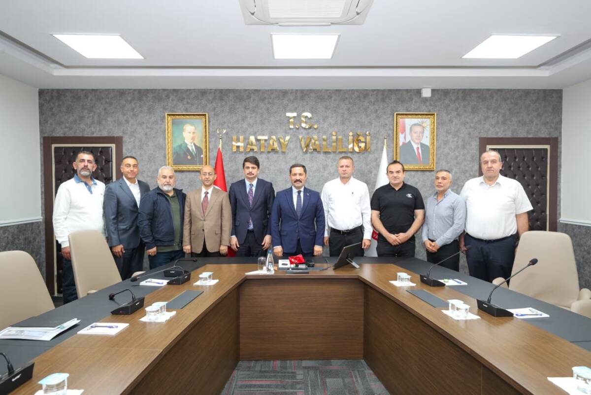 Hatay Valisi Mustafa Masatlı, ilimizin ticari hayatının kalbi konumundaki Tarihi