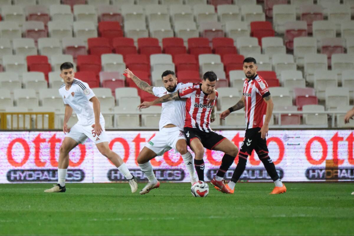 Trendyol 1. Lig’in 11. haftasında Sivasspor’a konuk olan Hatayspor, karşılaşmanın