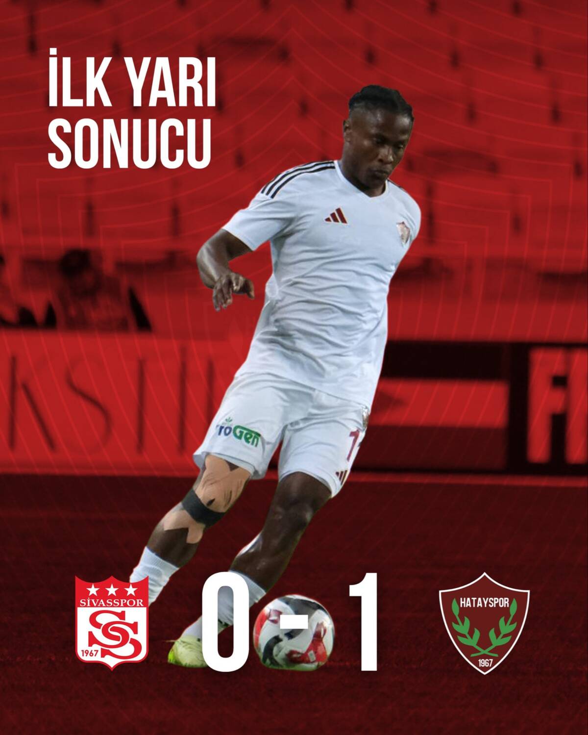 Trendyol 1. Lig’in 11. haftasında Sivasspor ile Hatayspor, 24 Ekim